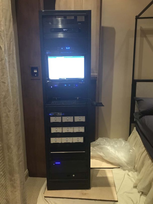 Distribution box for wiring, uninstalled